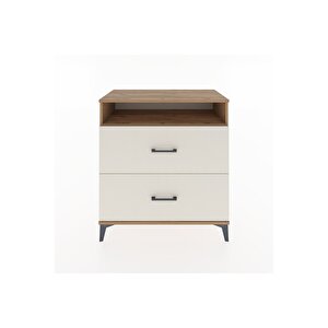 Hyperion Şifonyer Tek Raflı 2 Çekmeceli 88x44x96 Çam-aytaşı