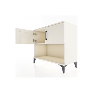 Hyperion Şifonyer Tek Raflı 2 Kapaklı 88x44x80 Aytaşı-aytaşı