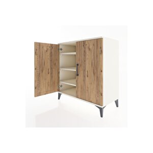 Hyperion Şifonyer 3 Raflı 2 Kapaklı 88x44x96 Aytaşı-çam