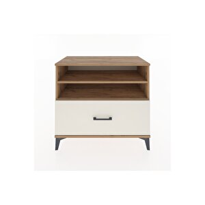 Hyperion Şifonyer 2 Raflı Tek Çekmeceli 88x44x80 Çam-aytaşı