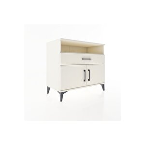 Hyperion Şifonyer Tek Raflı Tek Çekmeceli 2 Kapaklı 88x44x80 Aytaşı-aytaşı