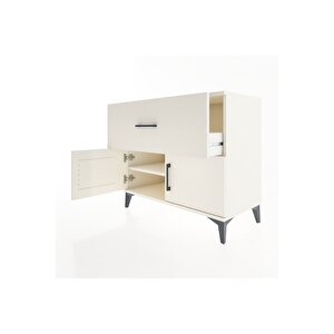 Hyperion Şifonyer Tek Raflı Tek Çekmeceli 2 Kapaklı 88x44x80 Aytaşı-aytaşı