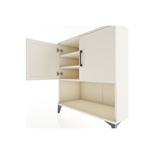 Hyperion Şifonyer 3 Raflı 2 Kapaklı 88x44x96 Aytaşı-aytaşı