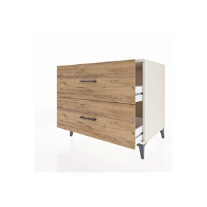 Kronos Şifonyer 2 Çekmeceli 88x59x80 Aytaşı-çam