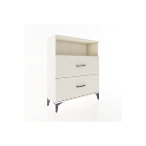 Arges Şifonyer Tek Raflı 2 Çekmeceli 88x30x106 Aytaşı-aytaşı