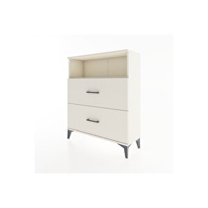 Arges Şifonyer Tek Raflı 2 Çekmeceli 88x30x106 Aytaşı-aytaşı