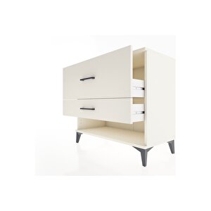 Hyperion Şifonyer 2 Çekmeceli 88x44x80 Aytaşı-aytaşı