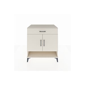 Kronos Şifonyer 2 Raflı Tek Çekmeceli 2 Kapaklı 88x59x96 Aytaşı-aytaşı