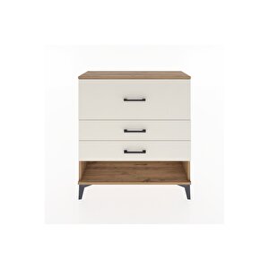 Arges Şifonyer 3 Çekmeceli 88x30x96 Çam-aytaşı