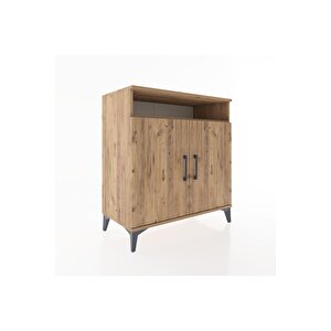 Hyperion Şifonyer Tek Raflı 2 Kapaklı 88x44x96 Çam-çam