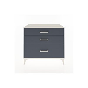 Hyperion Şifonyer 3 Çekmeceli 88x44x80 Aytaşı-antrasit