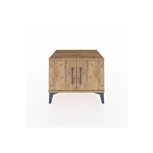 Hyperion Komodin Tek Raflı 2 Kapaklı 60x44x48 Çam-çam