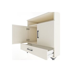 Hyperion Şifonyer 2 Raflı Tek Çekmeceli 2 Kapaklı 88x44x96 Aytaşı-aytaşı