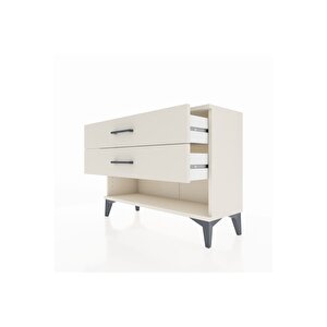 Arges Şifonyer 2 Çekmeceli 88x30x64 Aytaşı-aytaşı