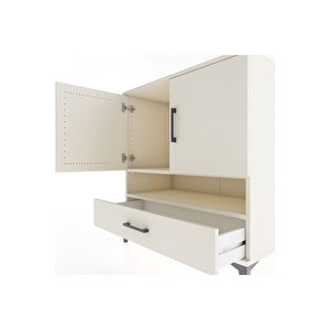 Hyperion Şifonyer 2 Raflı Tek Çekmeceli 2 Kapaklı 88x44x96 Aytaşı-aytaşı