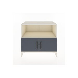 Hyperion Şifonyer 2 Raflı 2 Kapaklı 88x44x80 Aytaşı-antrasit