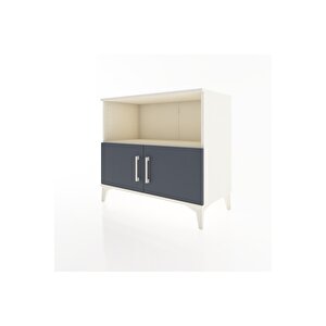 Hyperion Şifonyer 2 Raflı 2 Kapaklı 88x44x80 Aytaşı-antrasit