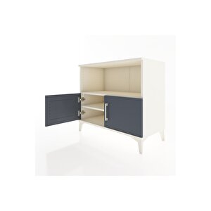 Hyperion Şifonyer 2 Raflı 2 Kapaklı 88x44x80 Aytaşı-antrasit