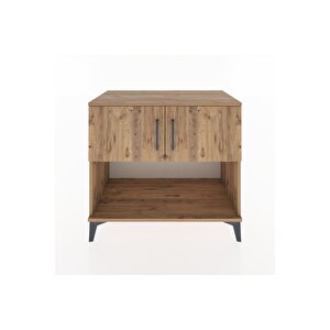 Hyperion Şifonyer Tek Raflı 2 Kapaklı 88x44x80 Çam-çam