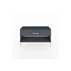 Arges Şifonyer Tek Çekmeceli 88x30x48 Antrasit-antrasit