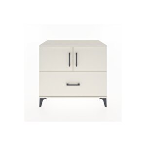 Hyperion Şifonyer 2 Raflı Tek Çekmeceli 2 Kapaklı 88x44x80 Aytaşı-aytaşı