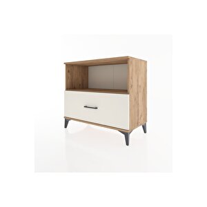 Hyperion Şifonyer Tek Raflı Tek Çekmeceli 88x44x80 Çam-aytaşı