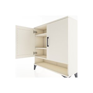 Arges Şifonyer 3 Raflı 2 Kapaklı 88x30x96 Aytaşı-aytaşı