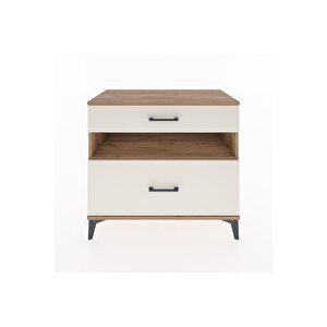 Hyperion Şifonyer Tek Raflı 2 Çekmeceli 88x44x80 Çam-aytaşı