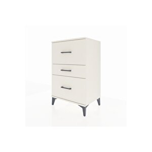 Hyperion Komodin 3 Çekmeceli 60x44x96 Aytaşı-aytaşı