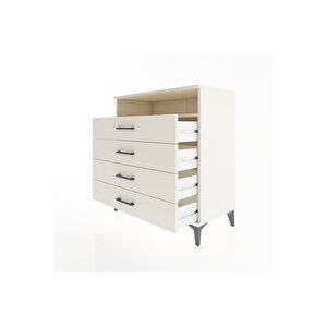 Hyperion Şifonyer Tek Raflı 4 Çekmeceli 88x44x96 Aytaşı-aytaşı