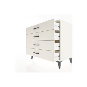 Hyperion Şifonyer 4 Çekmeceli 88x44x80 Aytaşı-aytaşı