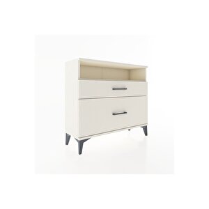 Arges Şifonyer Tek Raflı 2 Çekmeceli 88x30x80 Aytaşı-aytaşı