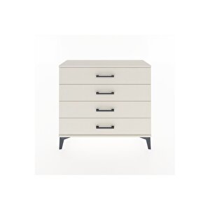 Arges Şifonyer 4 Çekmeceli 88x30x80 Aytaşı-aytaşı