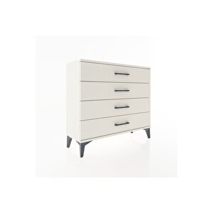 Arges Şifonyer 4 Çekmeceli 88x30x80 Aytaşı-aytaşı