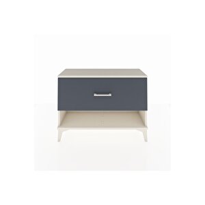 Arges Şifonyer Tek Çekmeceli 88x30x64 Aytaşı-antrasit