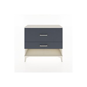 Arges Şifonyer 2 Çekmeceli 88x30x80 Aytaşı-antrasit