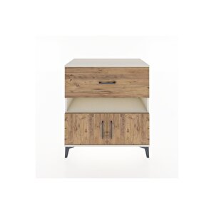 Hyperion Şifonyer Tek Raflı Tek Çekmeceli 2 Kapaklı 88x44x96 Aytaşı-çam