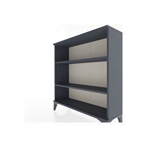 Arges Şifonyer 2 Raflı 88x30x96 Antrasit-çam