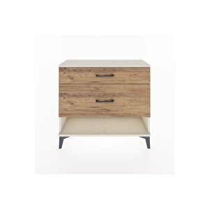 Arges Şifonyer 2 Çekmeceli 88x30x80 Aytaşı-çam