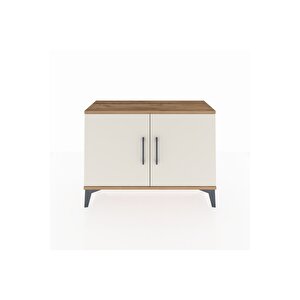 Arges Şifonyer Tek Raflı 2 Kapaklı 88x30x64 Çam-aytaşı