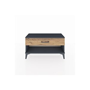 Arges Şifonyer Tek Çekmeceli 88x30x48 Antrasit-çam