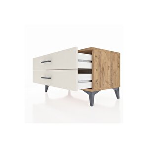 Hyperion Şifonyer 2 Çekmeceli 88x44x48 Çam-aytaşı