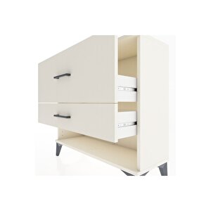 Arges Şifonyer 2 Çekmeceli 88x30x80 Aytaşı-aytaşı