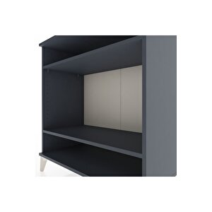 Hyperion Şifonyer 2 Raflı 88x44x96 Antrasit-antrasit