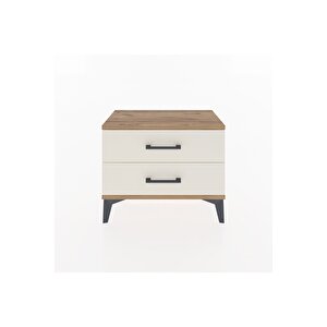 Arges Komodin 2 Çekmeceli 60x30x48 Çam-aytaşı