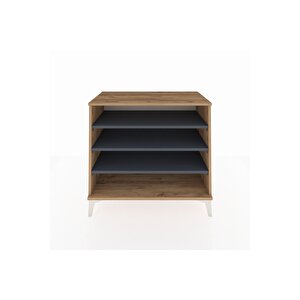 Hyperion Şifonyer 3 Raflı 88x44x80 Çam-antrasit