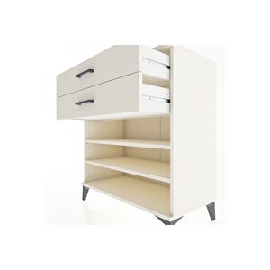 Hyperion Şifonyer 2 Raflı 2 Çekmeceli 88x44x96 Aytaşı-aytaşı