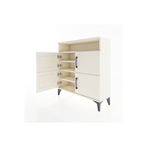 Arges Şifonyer 4 Raflı 4 Kapaklı 88x30x96 Aytaşı-aytaşı