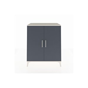 Hyperion Şifonyer 2 Kapaklı 88x44x106 Aytaşı-antrasit