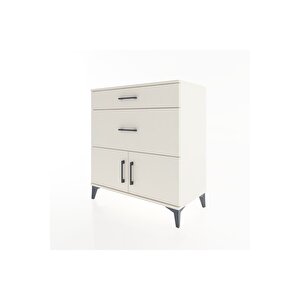 Hyperion Şifonyer 2 Çekmeceli 2 Kapaklı 88x44x96 Aytaşı-aytaşı